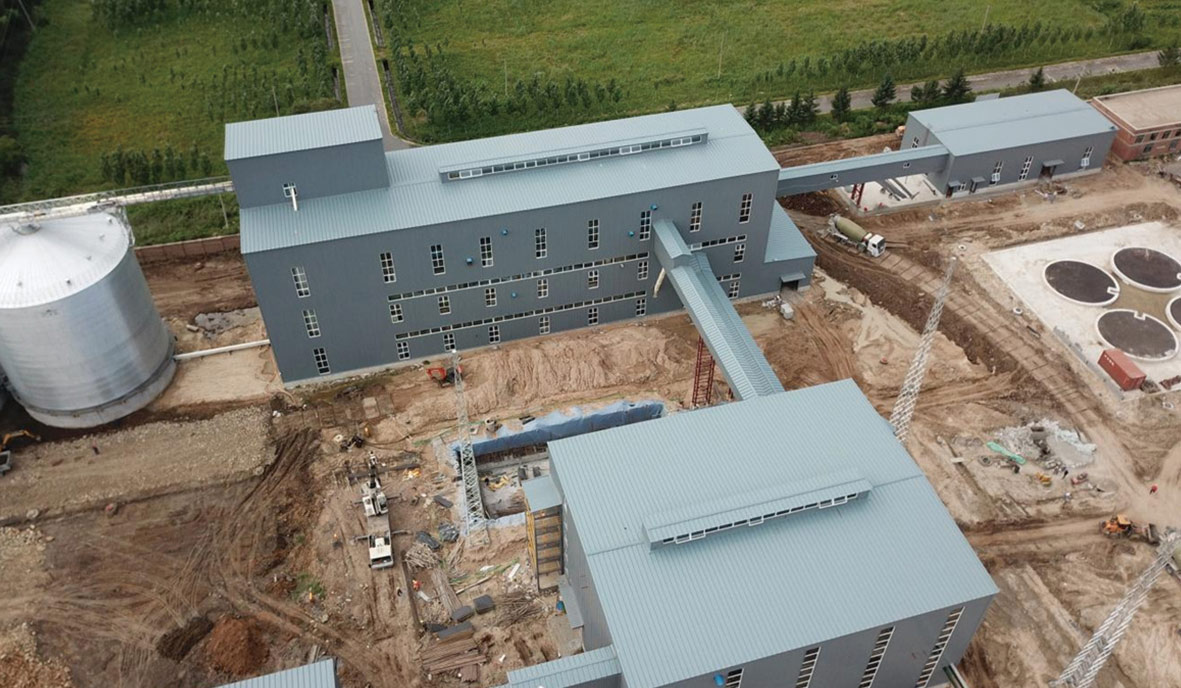 農產品深加工廠房優(yōu)質工程-黑龍江弘正大豆深加工廠房項目